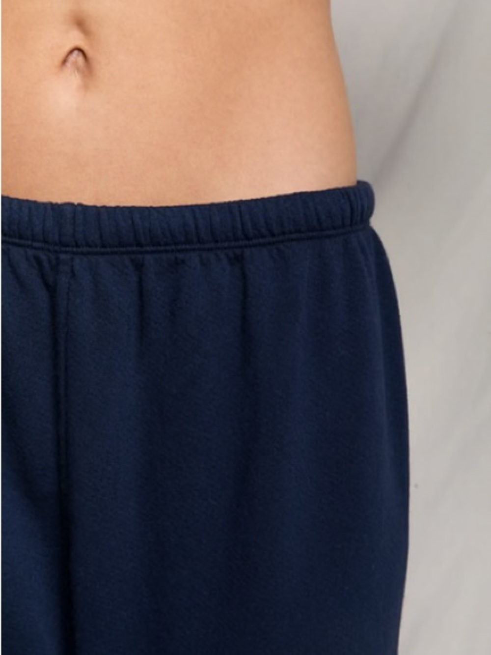 perfectwhitetee Johnny french terry easy sweatpant- Navy